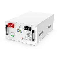 Baterai Rak LiFePO4 51.2V 300Ah 15.36kWh untuk Penyimpanan Energi Surya dengan BMS RS485/CAN Bluetooth/WiFi 10kW Puncak 6000+ Siklus