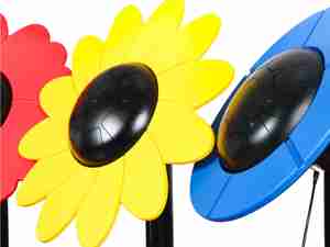 4 Tipos de Tambores de Metal em Forma de Flor para Equipamentos de Playground - Product Image 5