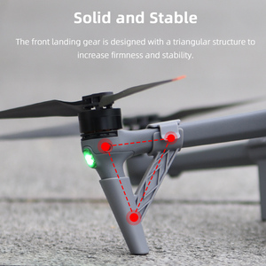 Pengganti roda gigi pendaratan Drone, Pelindung kaki lepas cepat, dudukan braket Aksesori Drone pemanjang tinggi untuk DJI Air <span class=keywords><strong>3</strong></span> - Product Image 2