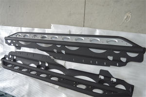 Lantsun J070 Accessoires de voiture adaptés pour Jeep Wrangler JK 07-17 <span class=keywords><strong>Marches</strong></span> latérales en araignée pour <span class=keywords><strong>4</strong></span> portes Marchepieds latéraux de haute qualité - Product Image 3