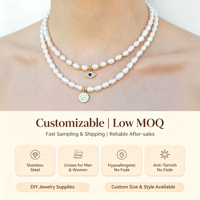 Collier de perles d'eau douce en gros, ensemble baroque, bijoux pour femmes