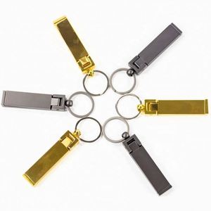 Artículos Promocionales de Lujo de Bajo MOQ de China con Logotipo Personalizado, Grabado Láser, Multifunción, Colgador de Bolsos de Metal, Soporte para Teléfono, Llavero - Product Image 4
