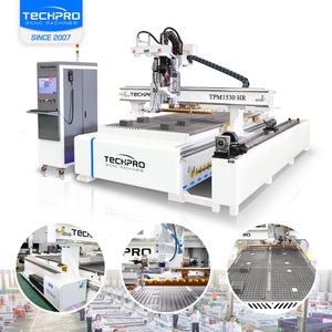 Routeur CNC automatique 1530 1325 4 axes 3D ATC avec broche horizontale - Product Image 1