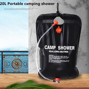 <b>20L</b> Portable Camping Shower <b>Bag</b> Hot Outdoor Beach Ultralight PVC Camping Heating Solar Shower 5 Gallons Heating Pipe <b>Bag</b> - Product Image 2