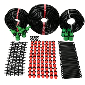DaringFish - Kit de Riego Automático por Goteo, Sistema de Riego por Goteo DIY, Presión de 1.5-2.0 bar, para Invernadero, Uso Doméstico y Agrícola, Fácil de Usar - Product Image 1
