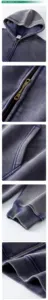 Vente en gros de sweat à capuche zippé brodé avec logo personnalisé avec impression bouffante de luxe surdimensionné noir en coton lourd délavé à la pierre pour hommes