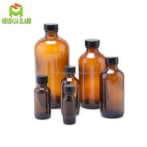 Nhà Máy Bán buôn giá 15ml 30ml 60ml 120ml 240ml 500ml 1000ml hổ phách Boston Vòng chai thủy tinh với Bakelite Phenolic cap - Product Image 4