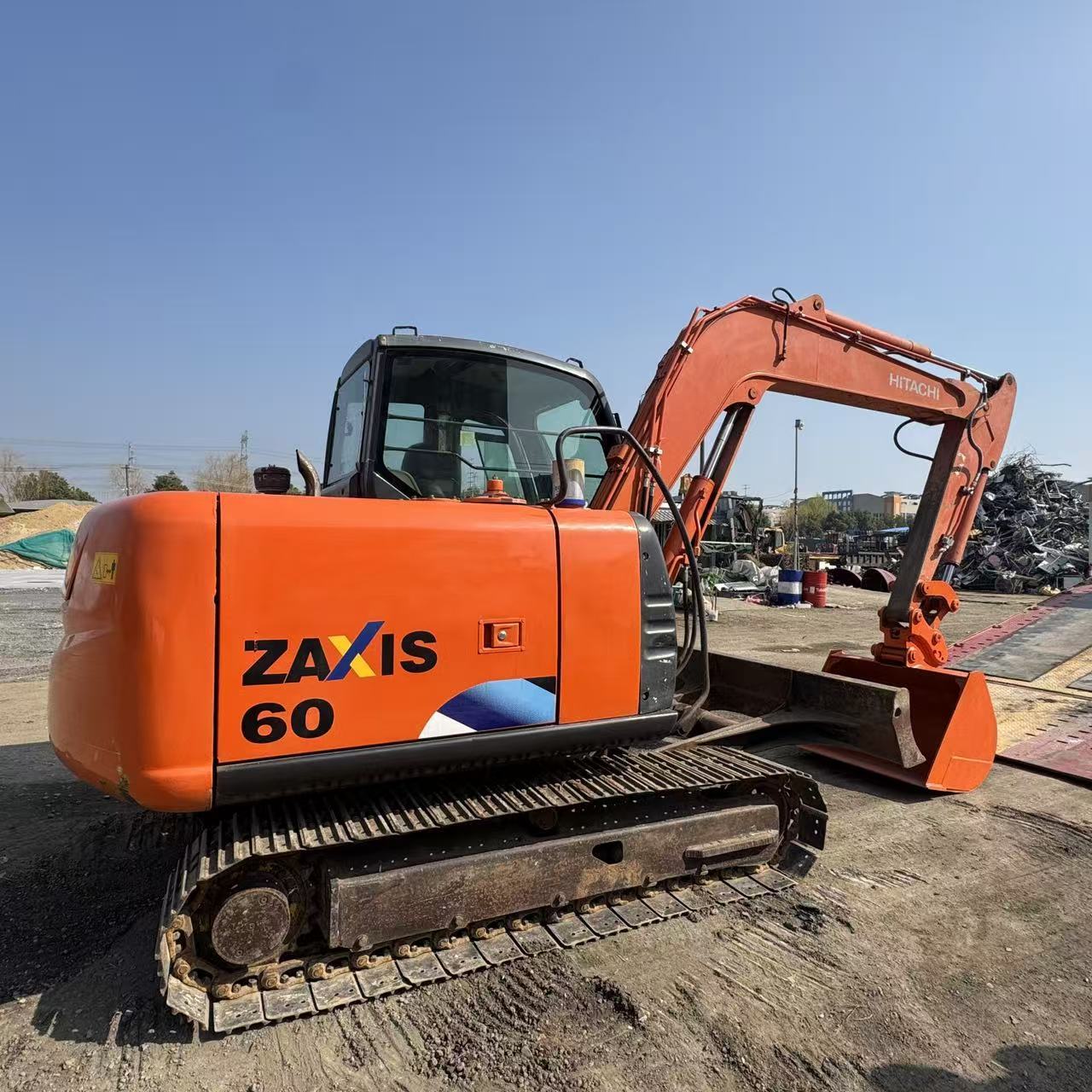 Used Hitachi ZX60 Excavator Secondhand Machine with ISUZU ENGINE