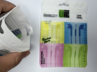 Prix d'usine – Étui de téléphone imprimé, pochette plate en plastique recyclé avec trou de suspension, accessoires, câble de données USB, chargeur, sac Mylar refermable