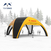 Tente d'araignée gonflable imperméable extérieure grand Gazebo Doom Air pour des événements massifs Style de structure stable