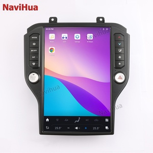 NaviHua 14.4 " Tesla Style Android 11 Car Radio 2K Touch Screen Carplay GPS Navigation for Ford Mustang 2015 2020 New Upgrade - Product Image 2