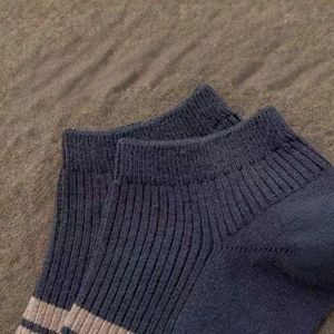Chaussettes courtes d'été pour hommes, basses, respirantes, en <span class=keywords><strong>coton</strong></span> et élasthanne, personnalisables, pour le sport et le quotidien, modèle bateau, vente chaude - Product Image 4