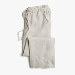 กางเกงขายส่งผ้าลินินผสมฝ้าย 100% สวมใส่สบาย เอวยางยืด เหมาะสำหรับฤดูร้อน น้ำหนักเบา สำหรับผู้หญิง - Product Image 1