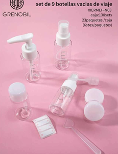 Flaconi spray da viaggio Grenobil da 30 ml, qualità cosmetica, per la cura del corpo, set da 5 - Product Image 3