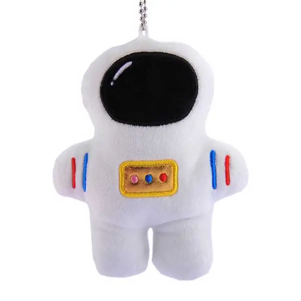 2957 5 Inci Simulasi Indah Manusia Luar Angkasa Astronot Boneka Mainan Mewah Liontin Boneka Manusia Hadiah Anak-anak Astronot Boneka Gantungan Kunci