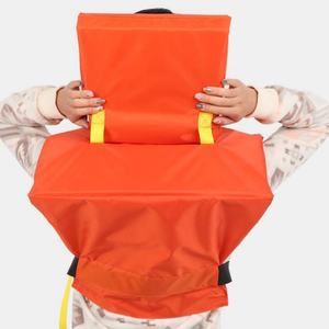 เสื้อชูชีพสะท้อนแสงสำหรับงานทางทะเล ได้รับการรับรองมาตรฐาน CCS แรงลอยตัวสูง 155N ได้รับการรับรองมาตรฐาน Solas พับเก็บได้ ผลิตตามมาตรฐาน EC ทำจากผ้า Oxford - Product Image 4