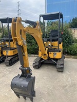 Harga Terbaik Mini Excavator XE17U 1795kg Excavator Zero-tail-swing dengan Bucket 0,04 m³ untuk Ruang Terbatas