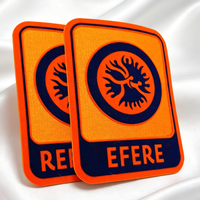 Badge thermocollant de qualité supérieure, flocage Tatami, patch de club de football, étiquette de marque douce au toucher pour maillots