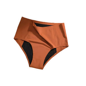 Sous-vêtements lavables bon marché, culottes pour femmes, culottes en coton respirant sans couture - Product Image 2