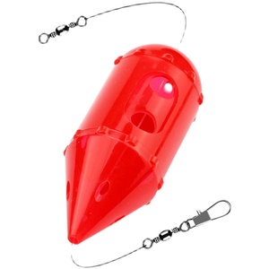 Cage à appâts de pêche en plastique multi-hameçons pour la pêche en mer et sur les rochers, dispositif de lancer longue distance pour le fond - Product Image 5