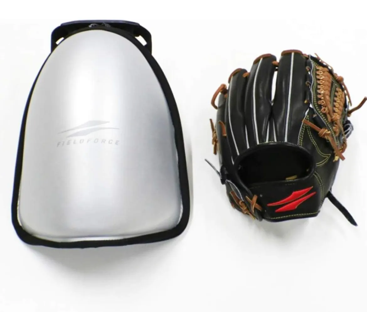 Guante de béisbol de Eva Duro Personalizado de fábrica FIELDFORCE guante de béisbol y softbol caja real guantes bolsa