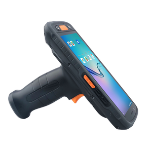 Cầm tay PDA Scanner với Pistol grip <span class=keywords><strong>UHF</strong></span> RFID <span class=keywords><strong>Reader</strong></span> hồng ngoại 1D 2D Scanner <span class=keywords><strong>Android</strong></span> thiết bị đầu cuối v9000 - Product Image 1