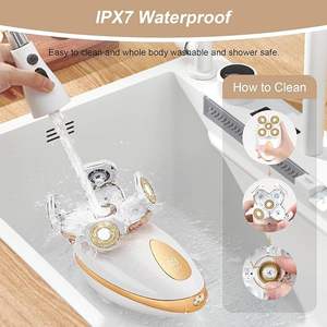 Afeitadora eléctrica impermeable <span class=keywords><strong>para</strong></span> mujer, y afeitadora recortadora, dispositivo de depilación adelgazante, la mejor depiladora <span class=keywords><strong>para</strong></span> mujer - Product Image 3