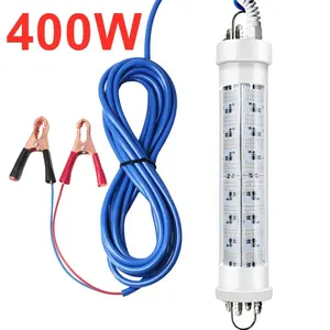 Outdoor 12V 300W 400W 600W Onderwater Led Inktvis Vissen Licht Voor Boot Marine