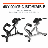 Chaise romaine multifonctionnelle en acier pour extensions dorsales et hyperextensions, équipement de musculation pour usage commercial et domestique