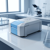 Spectromètre FTIR portable BRT 800 avec étui de transport antichoc, analyseur de surveillance en temps réel des gaz de combustion multi-composants