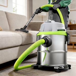 Aspirateur Cyclonique Électrique Portable Puissant <span class=keywords><strong>20</strong></span> Litres pour Nettoyage Humide et Sec, Haute Aspiration, Idéal pour le Detailing Automobile et l'Usage en Atelier (Vente en Gros) - Product Image 2