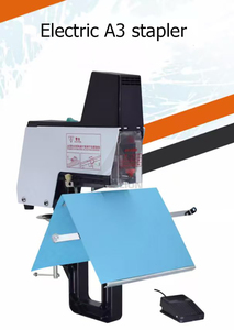 High Efficiency Foot Pedal Wire Stitching Machine for Notebook Manual Binding - Product Image 3