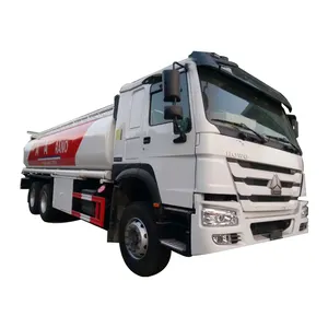 Howo 6x4 8x4 20cbm 20000 Litros 6000 Galão 371hp Distribuidor De Combustível Caminhão Tanque Caminhão De Combustível De Óleo Usado Para Venda