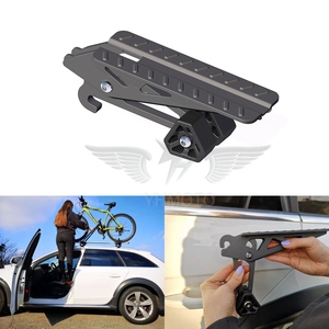 YHMOTO <b>Car</b> Door Step Stand <b>Hook</b> Pedal Roof Access for SUV Jeep Black <b>Car</b> Roof Box Tent Ladder - Product Image 4