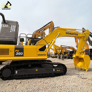 Excavadora usada 360 Komatsu para aplicaciones de minería Quarry Pro con potencia de excavación masiva y componentes duraderos - Product Image 1