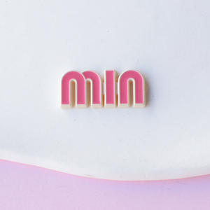 Aksesoris Resin Bentuk Bunga Pita Warna Pink Laris Manis, Gantungan Sepatu Resin, DIY Lem Krim untuk Casing Ponsel, Aksesoris Resin Cermin - Product Image 4