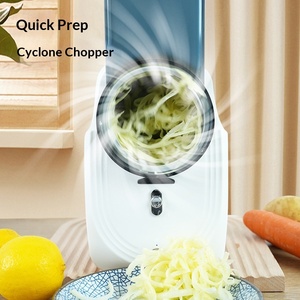 Cortador de Verduras Eléctrico Automático Multifuncional Tipo Torbellino, Gadget de Cocina Doméstico, Modelo Triturador y Rebanador - Product Image 5