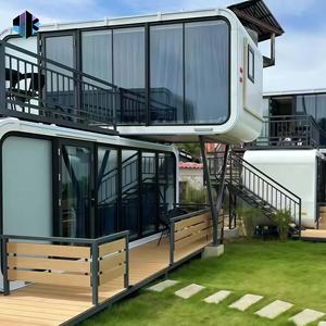 <span class=keywords><strong>Casas</strong></span> Prefabricadas <span class=keywords><strong>de</strong></span> Estructura <span class=keywords><strong>de</strong></span> Acero <span class=keywords><strong>para</strong></span> Hoteles, Villas, Centros Comerciales, Lugares Turísticos, Venta <span class=keywords><strong>de</strong></span> <span class=keywords><strong>Casas</strong></span> Móviles Tipo Apple, Fábricas, Año 2025 - Product Image 1