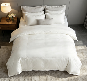 AmigoZone Brushed Cotton Thermal <strong>Flannelette</strong> 3-Piece Fitted <strong>Sheet</strong> <strong>Flat</strong> <strong>Sheet</strong> &amp; Pillowcases Set 200TC King-BLUE - Product Image 5