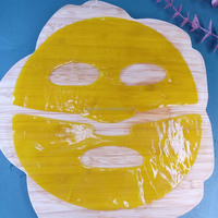 Masque facial en tissu à haute perméabilité, propre, pratique et DIY, qui améliore l'effet et l'absorption des soins cutanés, toucher doux
