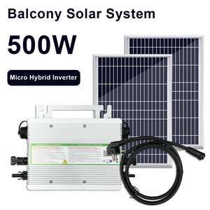 400 Wát Single phase IP66 MPPT 220V thông minh lưới Tie ban công năng lượng mặt trời Power Panel và năng lượng mặt trời Hybrid Micro <span class=keywords><strong>Inverter</strong></span> với Wifi giám sát - Product Image 2