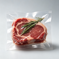 Sacs sous vide personnalisés de qualité alimentaire sans BPA, gaufrés, transparents, pour emballage sous vide, scellables à chaud, pour cuisson sous vide et conservation