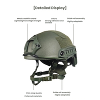 Fabricant de systèmes de suspension de haute qualité, casque tactique rapide en KEVLAR noir