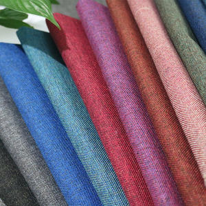 Tela de Lino de Primera Calidad, 100% Poliéster, Engrosada y de Alta Densidad para Tapicerí<span class=keywords><strong>a</strong></span> <span class=keywords><strong>a</strong></span> Precio de Fábrica - Product Image 3