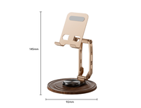 Support de téléphone portable réglable, support de téléphone robuste à rotation 360°, support de bureau pour mobile