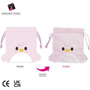 Wholesale Cartoon <b>Cute</b> Coin Purse <b>Bear</b> Fish Small Pendant Earphone Bag Student Plush Coin Wallet - Product Image 6