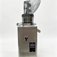 Extracteur de jus commercial à vis à pression à froid, séparation pulpe/jus, en acier inoxydable, faible bruit, facile à nettoyer