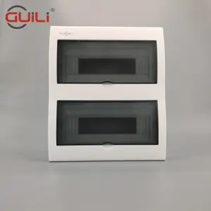 V6 20-26 WAY Electrical Switch Case Manufacturer Customization Electric Surface Power Distribution Box Electronic Enclosure