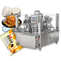 Gâteau de riz Mochi collant gâteau de riz Machine d'emballage alimentaire 304/316 pochettes préfabriquées en acier inoxydable pochettes debout fermeture éclair ouverte