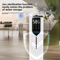 Humidificateur d'air silencieux de 10 L à poser au sol avec diffuseur d'arômes et minuterie pour hôtel, bureau, commerce et maison